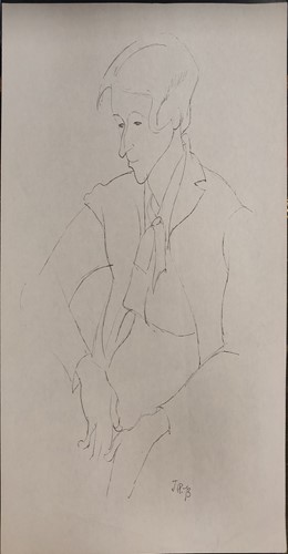 Lot 341 - Jean Pagès Original character sketches...