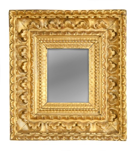 Lot 151 - A rectangular giltwood wall mirror, circa 1800