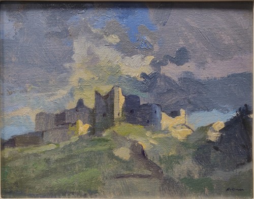 Lot 272 - Bob Brown NEAC (British 1936-) Carreg Cennen,...