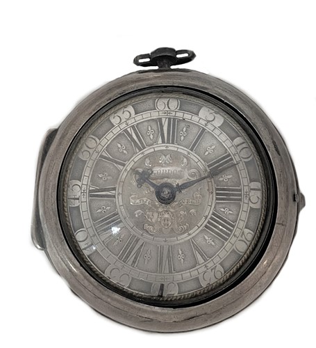 Lot 300 - Thomas Gordon, Edinburgh - A very early 18th century pair cased pocket watch
