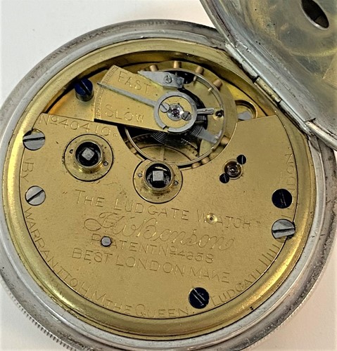 Lot 317 - J.W. Benson, London - A Victorian Sterling silver full hunter pocket watch