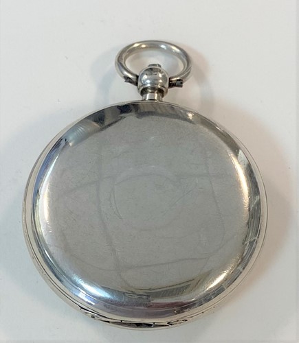 Lot 317 - J.W. Benson, London - A Victorian Sterling silver full hunter pocket watch