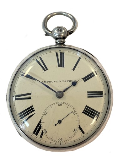 Lot 315 - Unsigned - An early 20th century Sterling silver open faced pocket watch