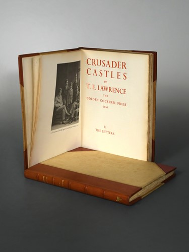 Lot 426 - LAWRENCE (T E) Crusader Castles, 2 vols., The...