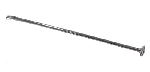 Lot 452 - An early 20th century Sterling silver candle extinguishing tube