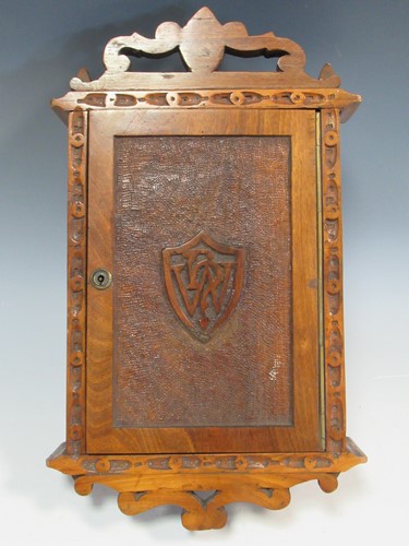 Lot 128 - A Victorian Country House oak small key...