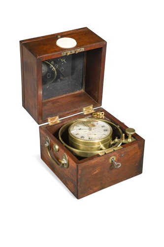 Lot 240 - A one-day marine chronometer by John Roger Arnold no.544, circa 1821