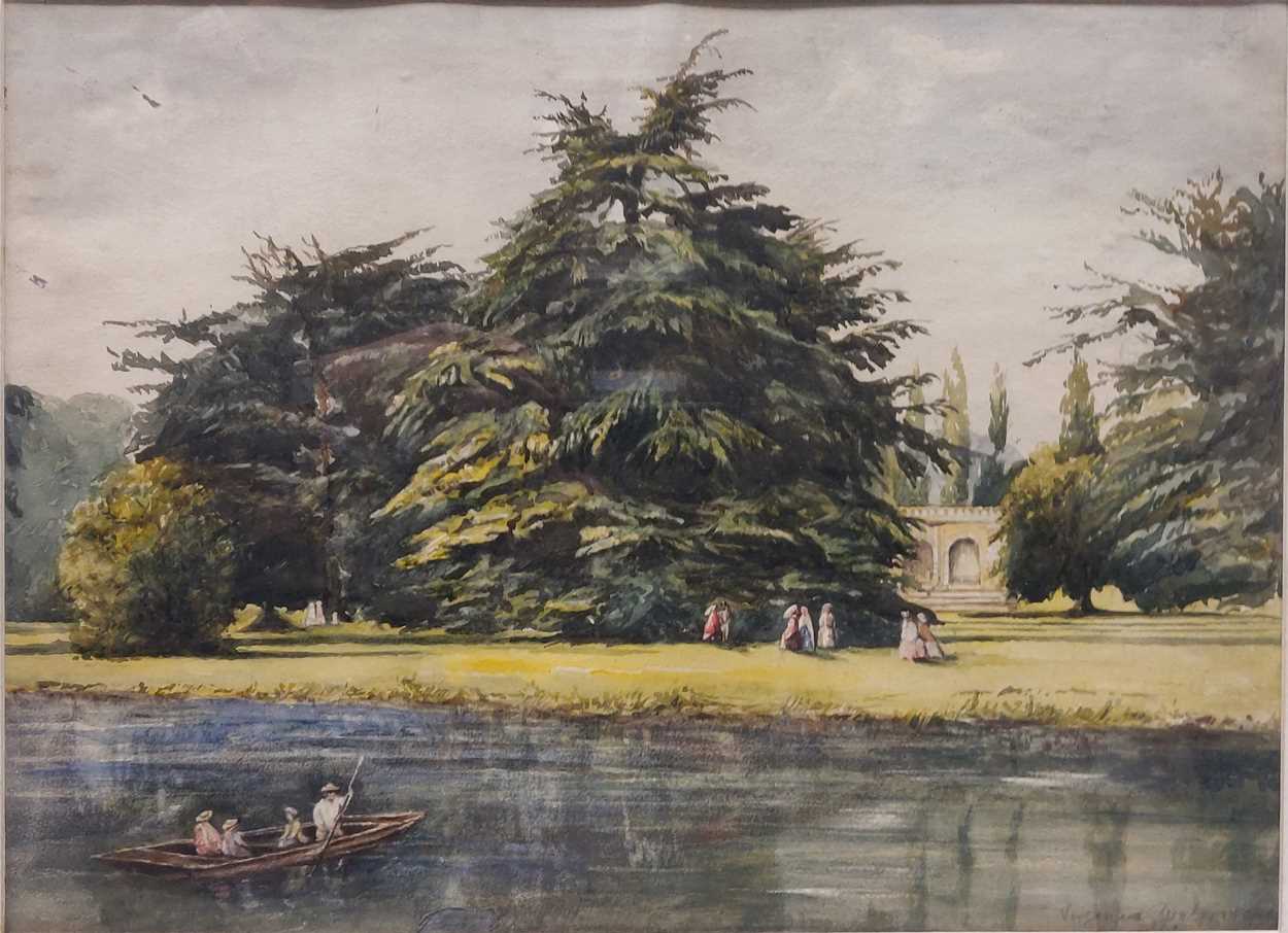 Lot 279 - English School, View of Virginia Waters,...