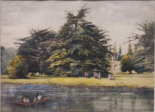 Lot 279 - English School, View of Virginia Waters,...