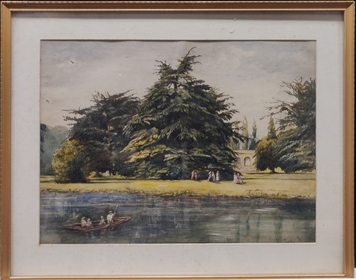 Lot 279 - English School, View of Virginia Waters,...