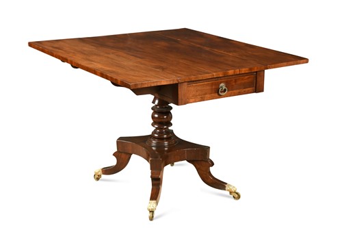 Lot 243 - A Regency mahogany Pembroke table
