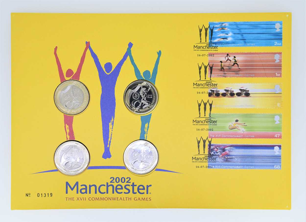 Lot 26 - Royal Mint 2002 Manchester Commonwealth Games...