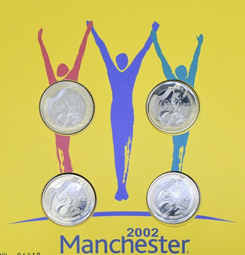 Lot 26 - Royal Mint 2002 Manchester Commonwealth Games...