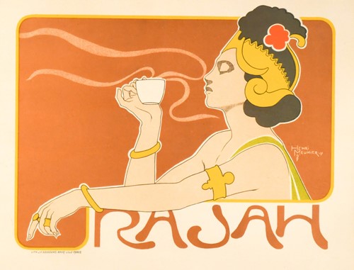 Lot 158 - A group of Art Nouveau lithographic advertising prints