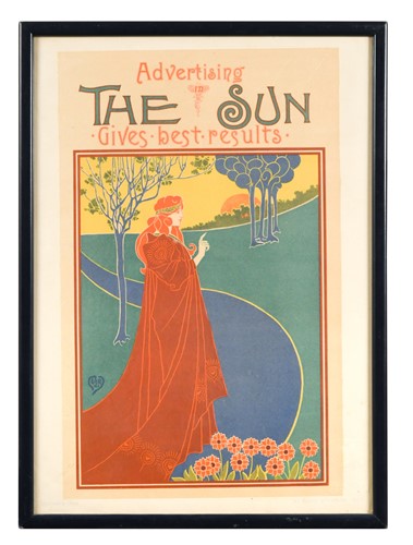 Lot 158 - A group of Art Nouveau lithographic advertising prints