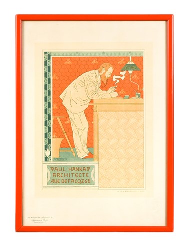 Lot 158 - A group of Art Nouveau lithographic advertising prints