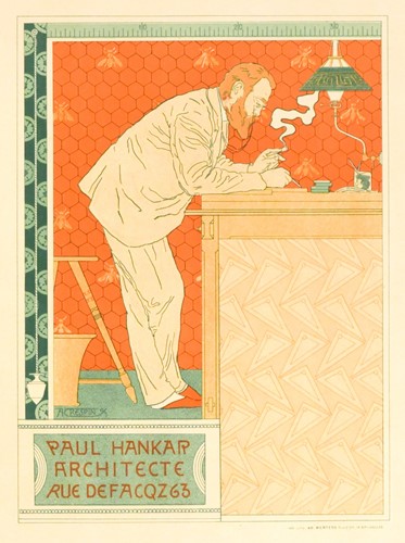 Lot 158 - A group of Art Nouveau lithographic advertising prints
