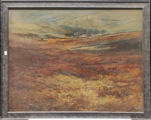 Lot 252 - Peter Shaw (British 1926-1982) Matley Moor;...