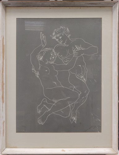 Lot 298 - Lady dancing with a faun print number 50/120...