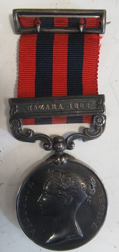 Lot 145 - Suffolk Regiment India General Service medal...