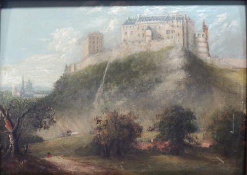 Lot 273 - 19th century English School Edinburgh Castle...