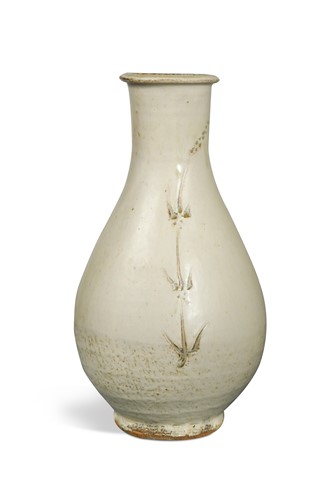 Lot 84 - Jim Malone (1946-), a large stoneware bottle vase