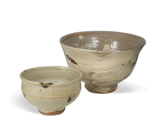 Lot 83 - Jim Malone (1946-), a footed stoneware bowl