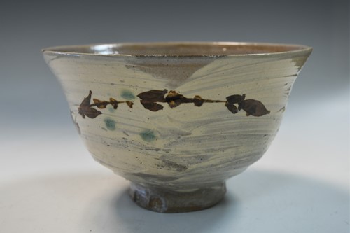 Lot 83 - Jim Malone (1946-), a footed stoneware bowl