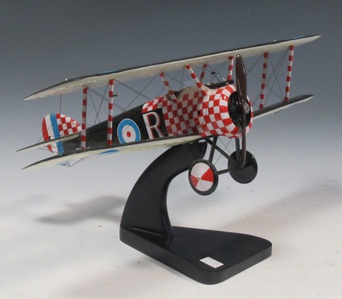 Lot 158 - Bravo Delta model Sopwith F.1 Camel on stand,...
