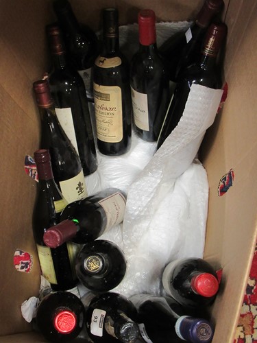 Lot 93 - A quantity of ports, wines & Champagne...