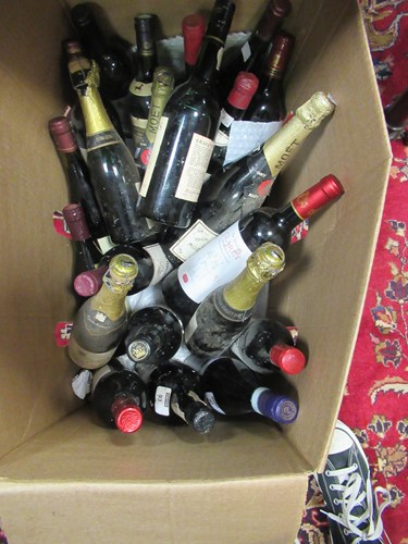 Lot 93 - A quantity of ports, wines & Champagne...
