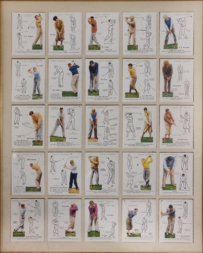 Lot 185 - Collection of golfing prints (some framed)...