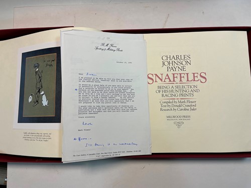 Lot 457 - PAYNE (Charles J) 'Snaffles', Being a...