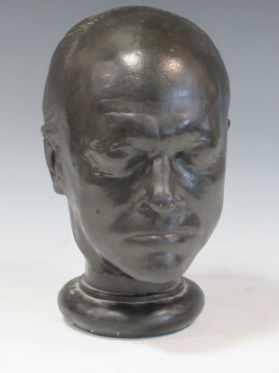 Lot 169 - A plaster replica life mask of Willaim Blake