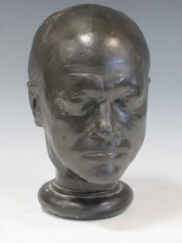 Lot 169 - A plaster replica life mask of Willaim Blake...