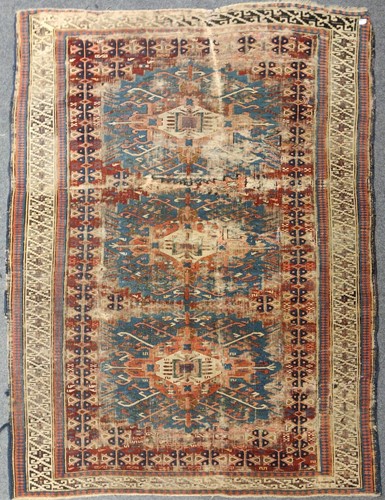 Lot 505 - A late19th century Shirvan rug, 171 x 126cm