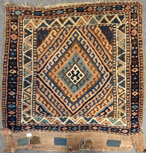 Lot 497 - Four early 20th century tribal bagfaces 70 x...