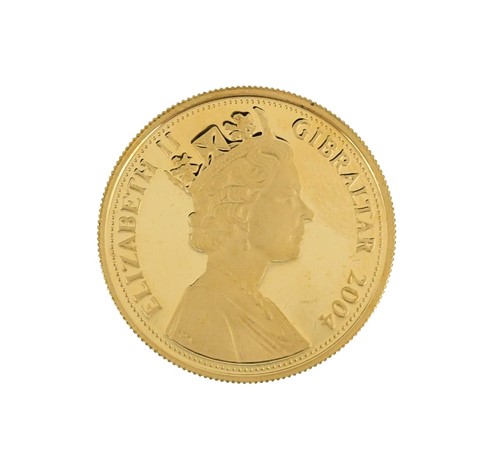 Lot 60 - Elizabeth II gold sovereign 2004, Gibraltar...