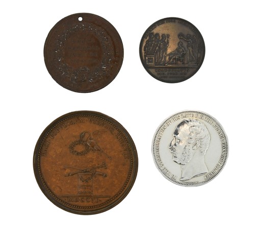 Lot 76 - Prince Albert 1862 Exhibition medal, 'stamped...