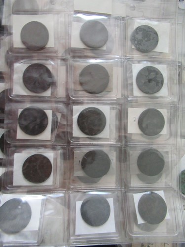 Lot 154 - A collection of assorted tokens, mostly 19th...