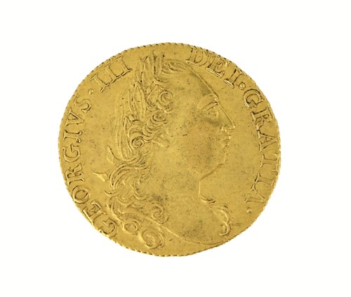 Lot 94 - George III gold Guinea 1775, 8.3g