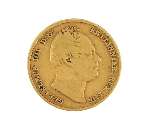 Lot 100 - William IV gold sovereign 1832, 7.8g (worn)