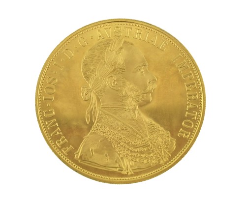 Lot 101 - Franz Joseph I gold 4 ducats, 1915 restrike,...