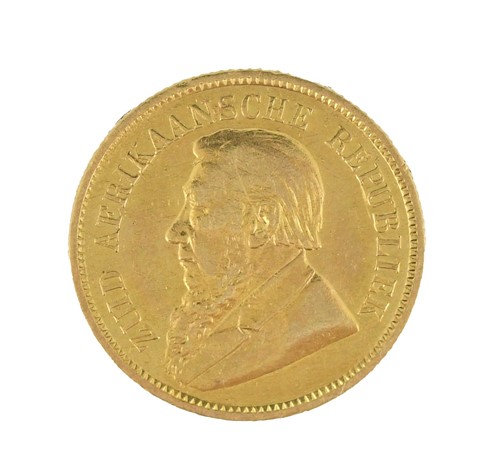 Lot 115 - South Africa gold half Pond 1897