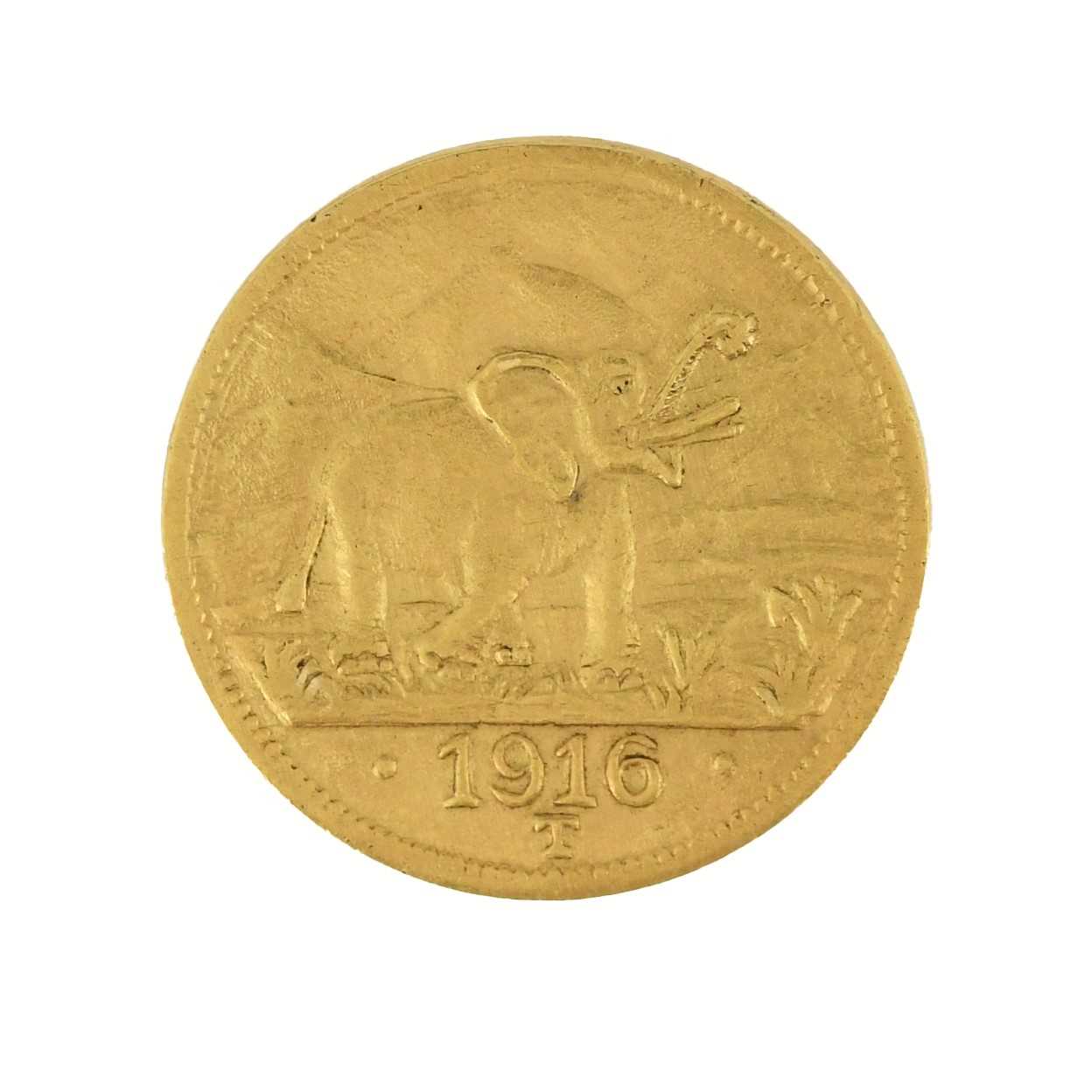 Lot 123 - German East Africa gold 15 Rupien, 1916,...