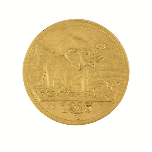 Lot 123 - German East Africa gold 15 Rupien, 1916,...
