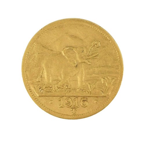Lot 123 - German East Africa gold 15 Rupien, 1916,...