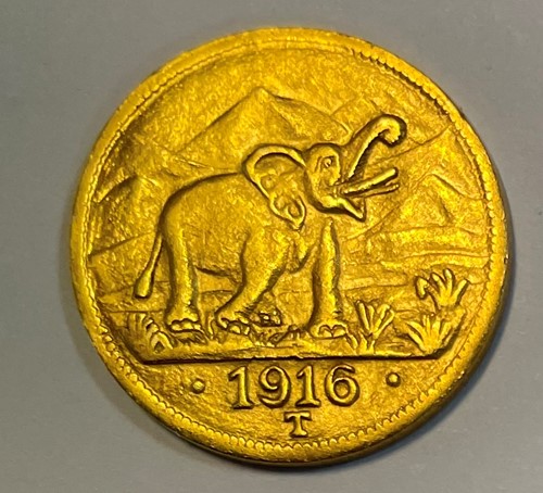 Lot 123 - German East Africa gold 15 Rupien, 1916,...