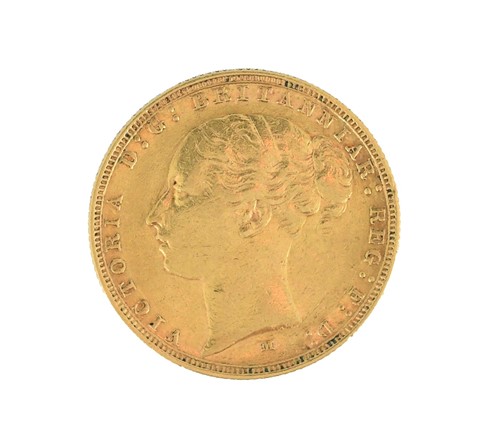 Lot 135 - Victoria gold sovereign 1882