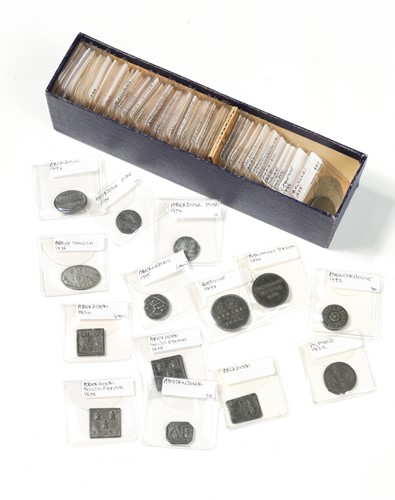 Lot 141 - Scottish Communion Tokens, a collection of...